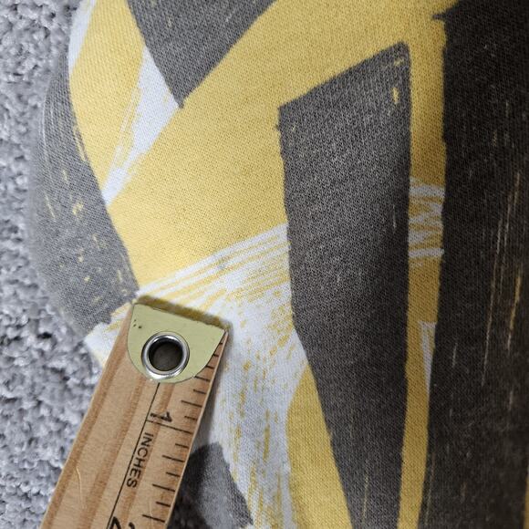 Nike Hoodie Mens Large Yellow AOP Swoosh Logo Pullover DB4607-761 - Picture 10 of 14